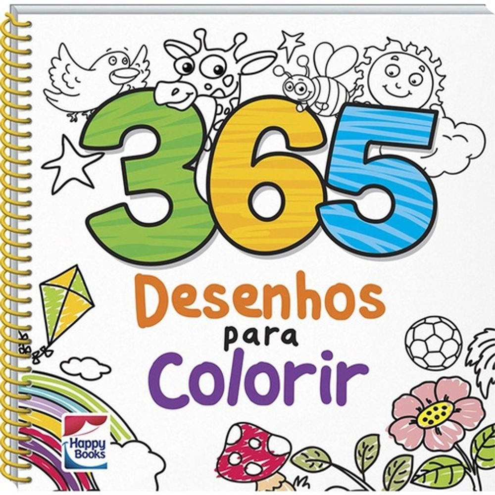 365 Desenhos Para Colorir - Livrarias Curitiba