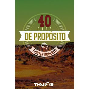 40 DIAS DE PROPOSITO
