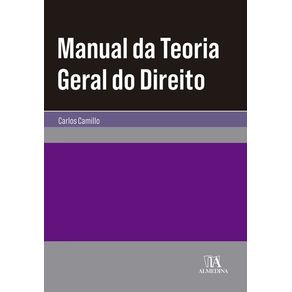 MANUAL DA TEORIA GERAL DO DIREITO