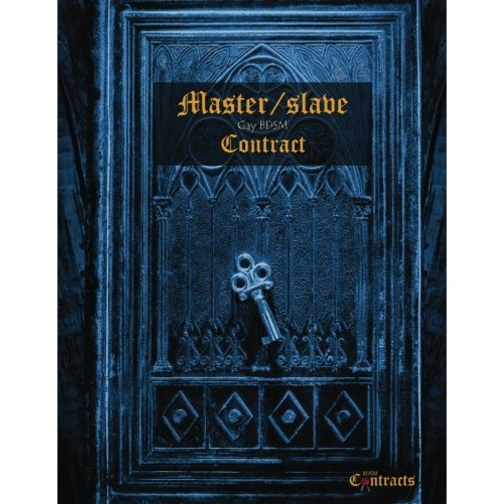 Livro: MASTER / SLAVE GAY BDSM CONTRACT (MALE SLAVE) | Livraria Cultura -  Livraria Cultura