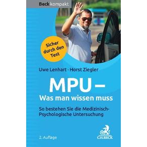 MPU - WAS MAN WISSEN MUSS