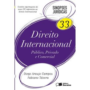 SINOPSES JURIDICAS, V.33 - DIREITO INTERNACIONAL