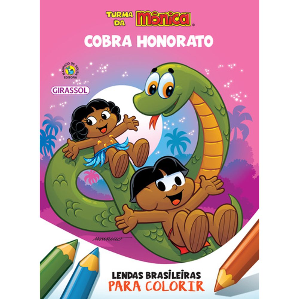 COLEÇÃO LER E COLORIR: Turma da Mônica