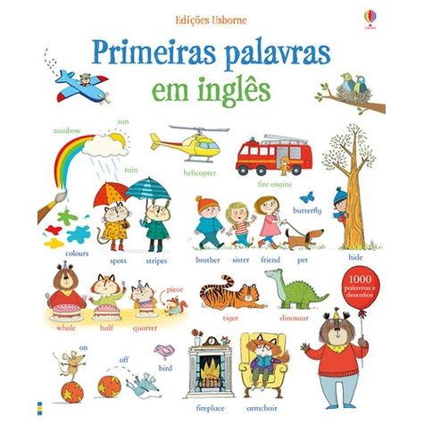 Livro: EM INGLÊS : PRIMEIRAS PALAVRAS