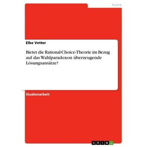 BIETET DIE RATIONAL-CHOICE-THEORIE IM BEZUG AUF DA