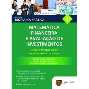 MATEMÁTICA FINANCEIRA E AVALIAÇÃO DE INVESTIMENTOS