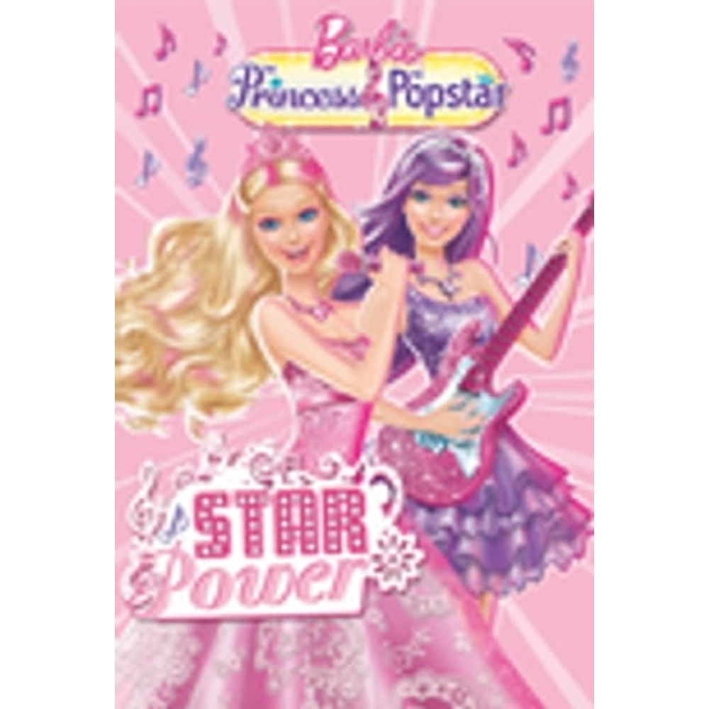 Livro Barbie Em A Princesa E A Popstar
