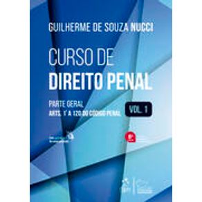 CURSO DE DIREITO PENAL - VOL. 1