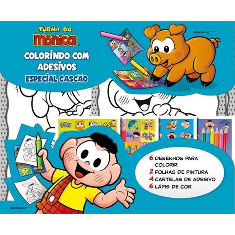 Livro de colorir Turma da Mônica - Edição Especial