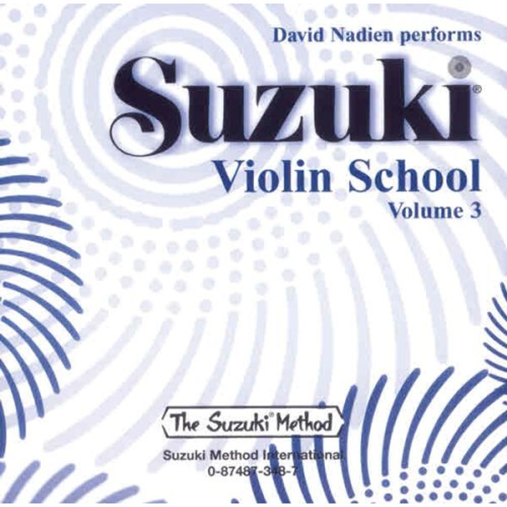 Livro: DAVID NADIEN PERFORMS SUZUKI VIOLIN SCHOOL CD, V.3 | Livraria  Cultura - Livraria Cultura